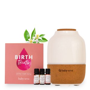  מארז דיפיוזר ושמנים ללידה רגועה